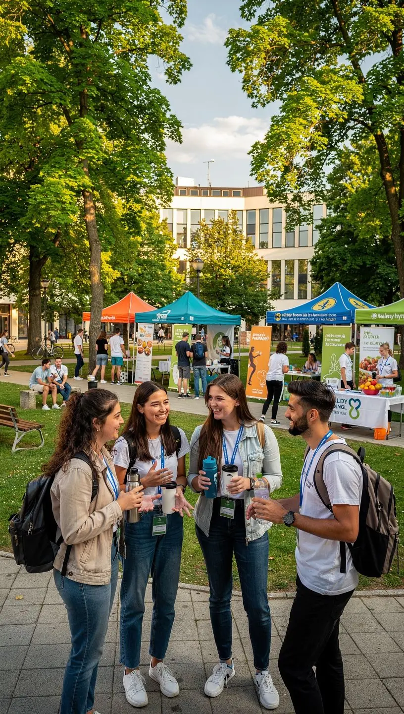 Modern office environment